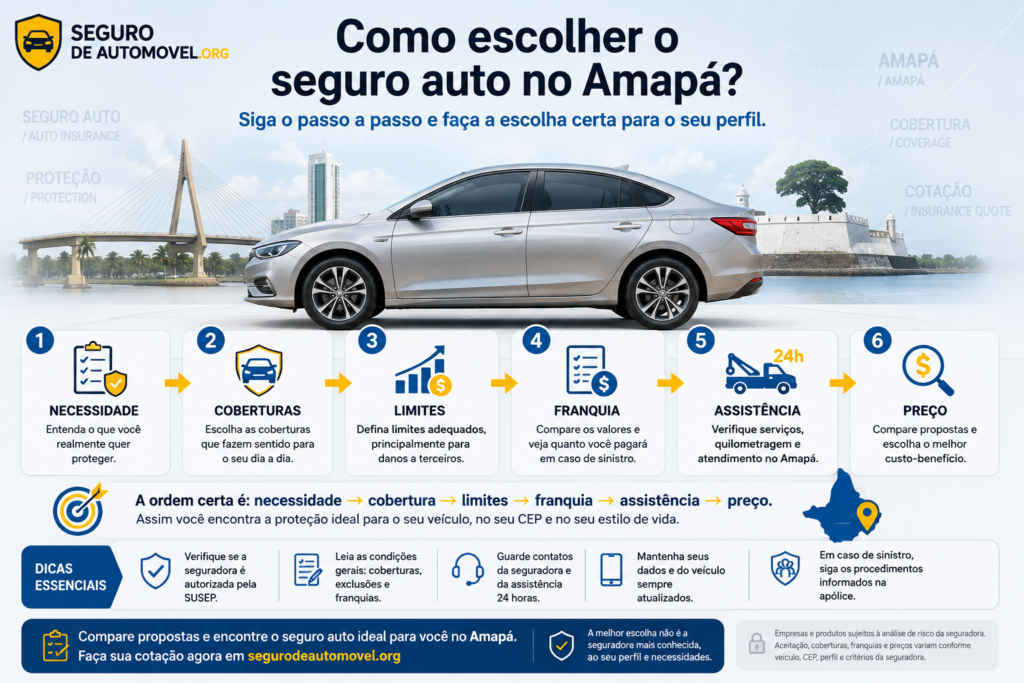 seguro auto em amapa como conseguir