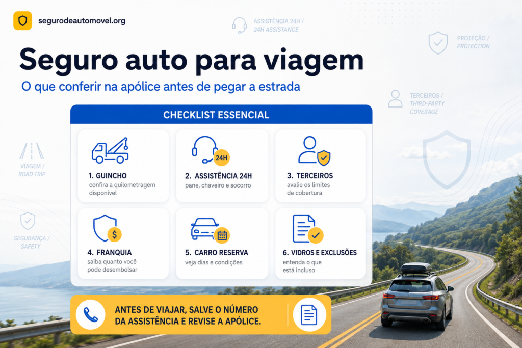 seguro para viagem