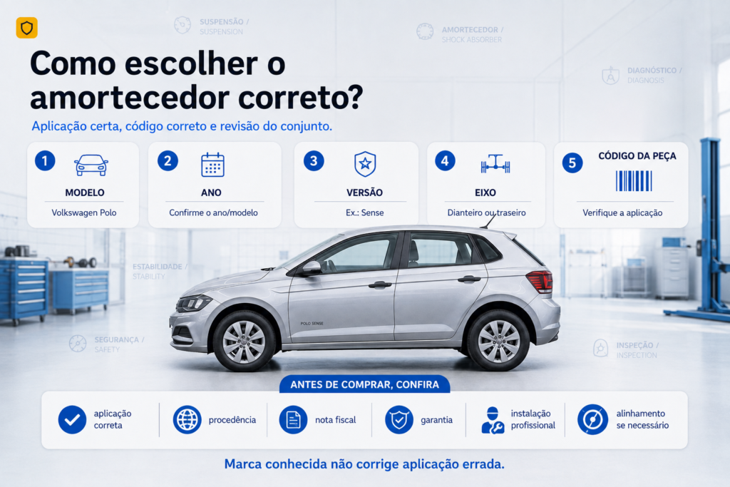 passo a passo para escolher os melhores amortecedores