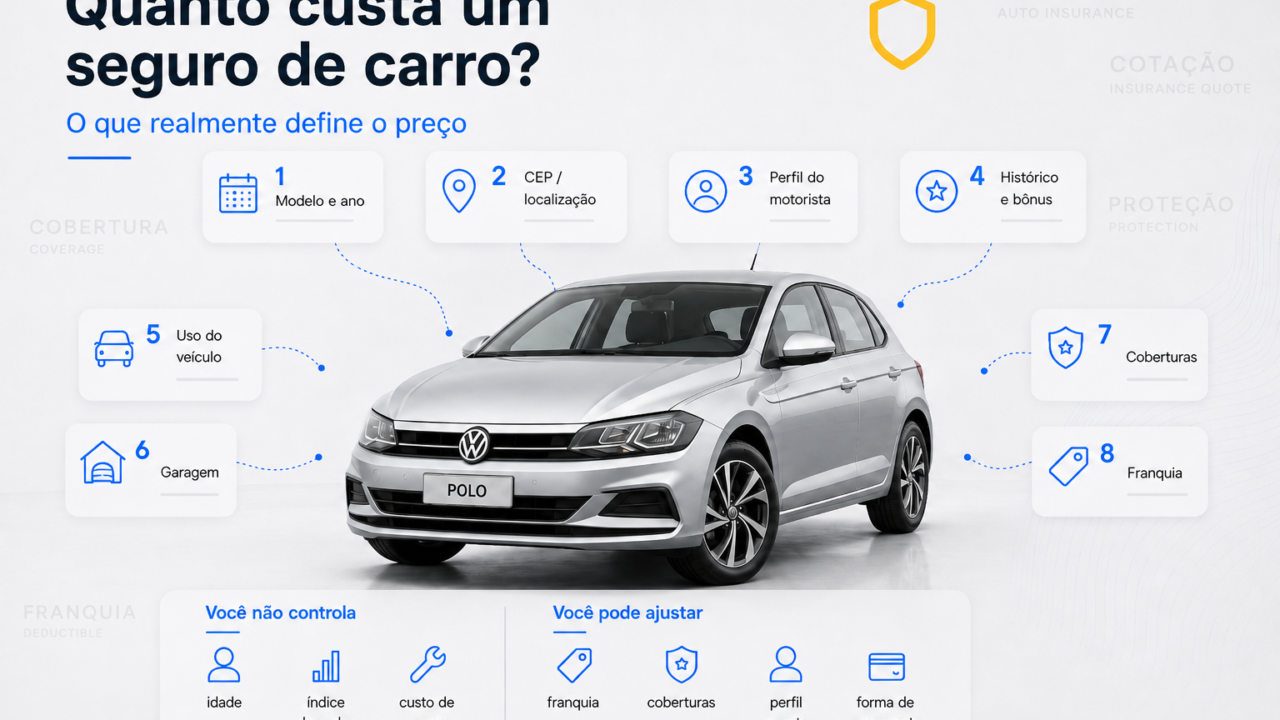 quanto custa o seguro de carro